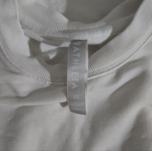 Athleta White Tie-Back Women's Top Size XS - Picture 4 of 6